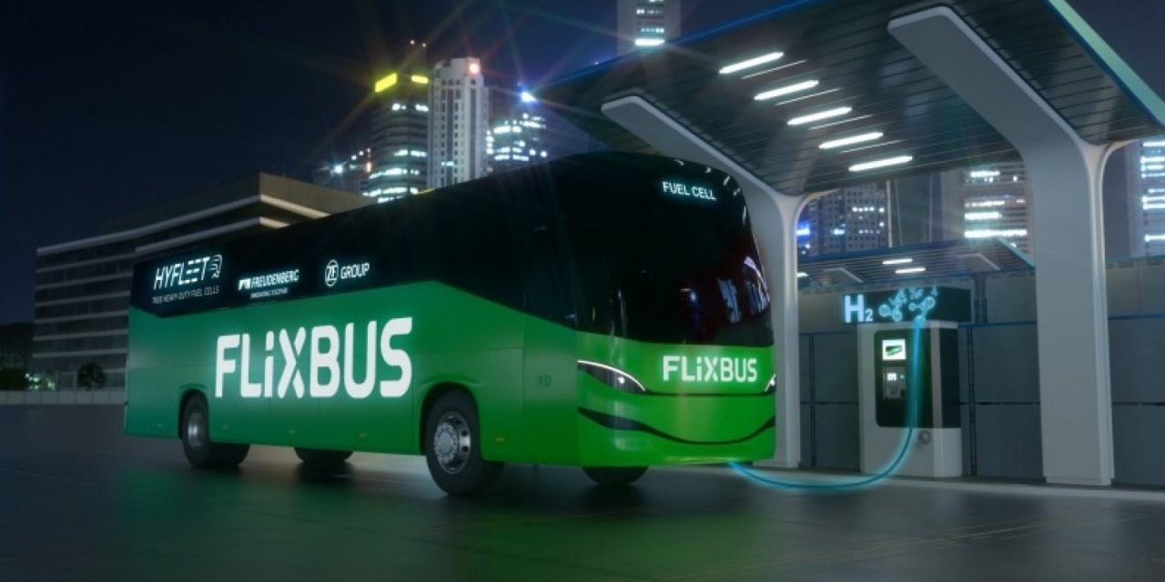 Flixbus: nel 2024 i primi bus a idrogeno su lungo raggio