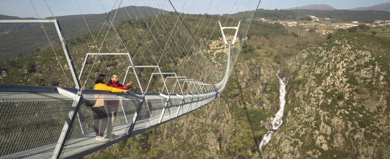 Portogallo, ecco il ponte sospeso da record: ora ad Arouca il brivido è per tutti