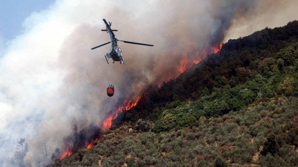 Incendi sempre più frequenti e intensi in Italia e in Europa: la mappa