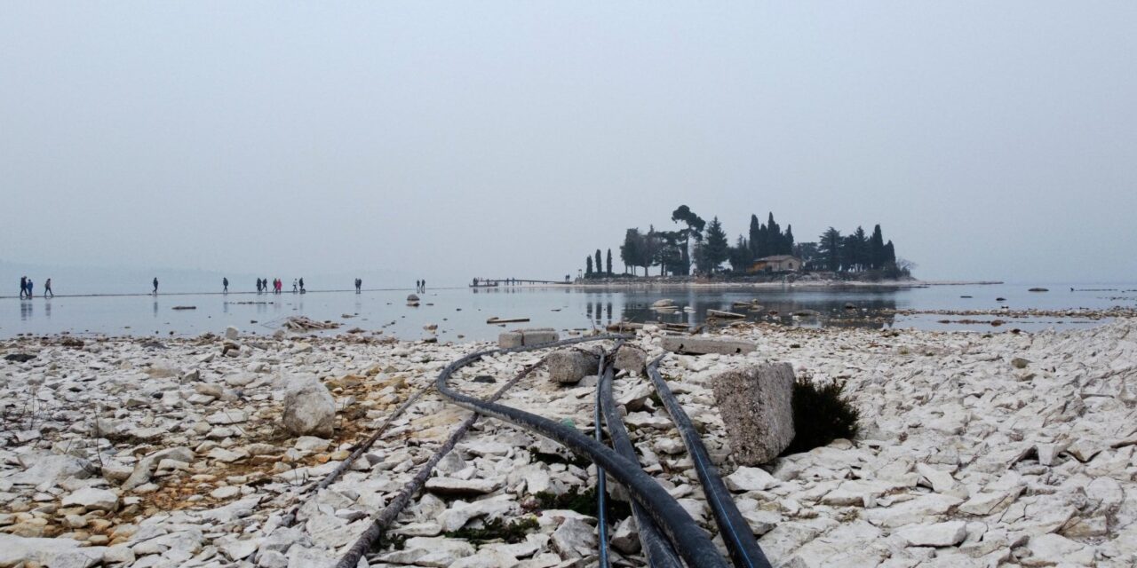 Siccità, il lago di Garda ai minimi storici da 70 anni