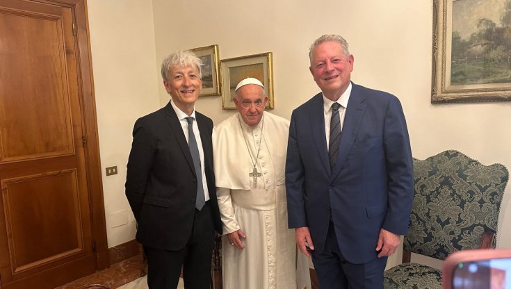 Al Gore incontra il Papa e loda le posizioni di Francesco sull’ambiente