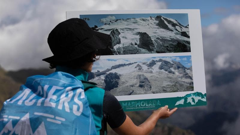 “Marmolada, il ghiacciaio morente: di questo passo scomparirà entro il 2040”