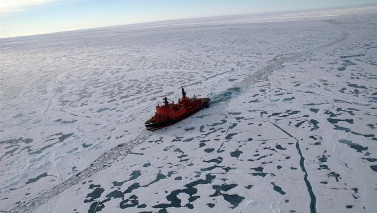 Il ghiaccio marino artico al minimo storico