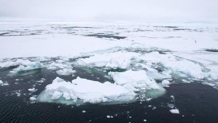 La fusione dello strato di ghiaccio sull’Artico potrebbe influenzare le correnti oceaniche