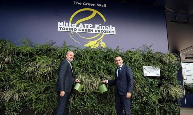 Le Atp Finals si tingono di verde: un giardino verticale al Fan Village