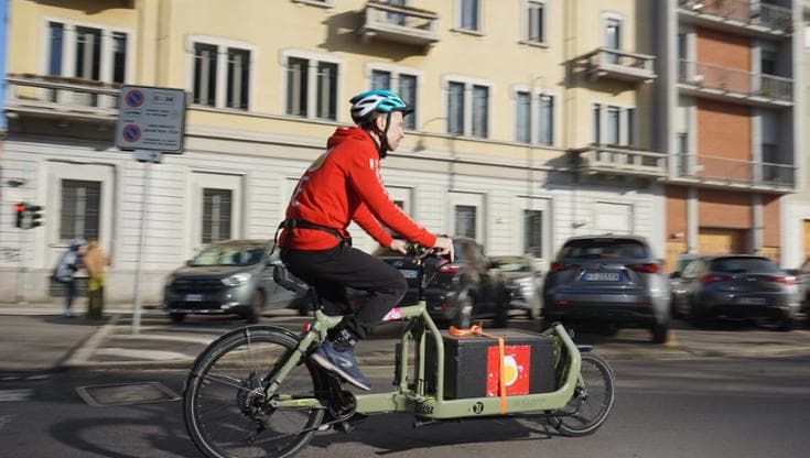 Sandro Greblo: “La mia vita da rider in cargobike”